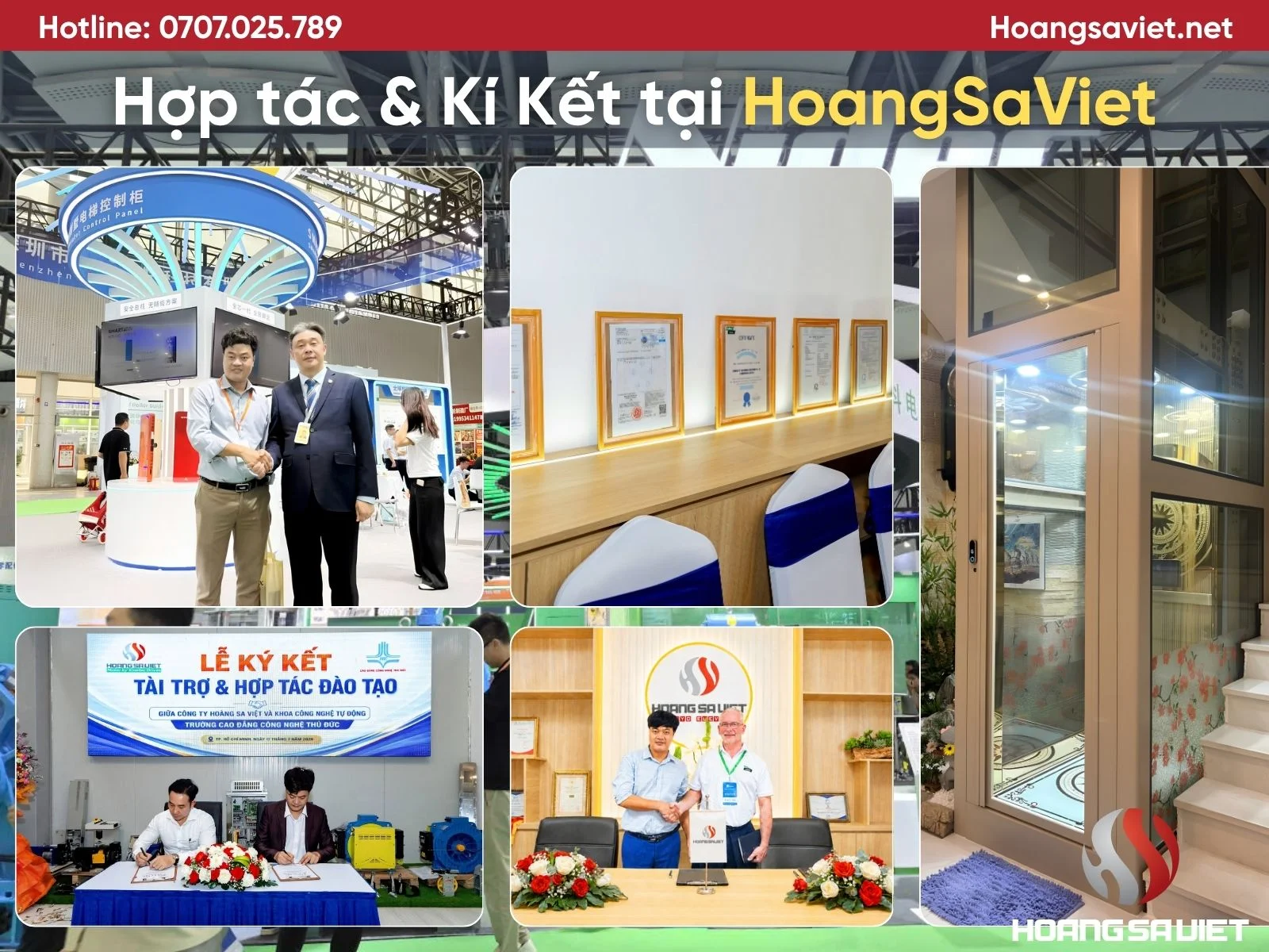 Hoàng Sa Việt Cung Cấp thang máy toàn quốc