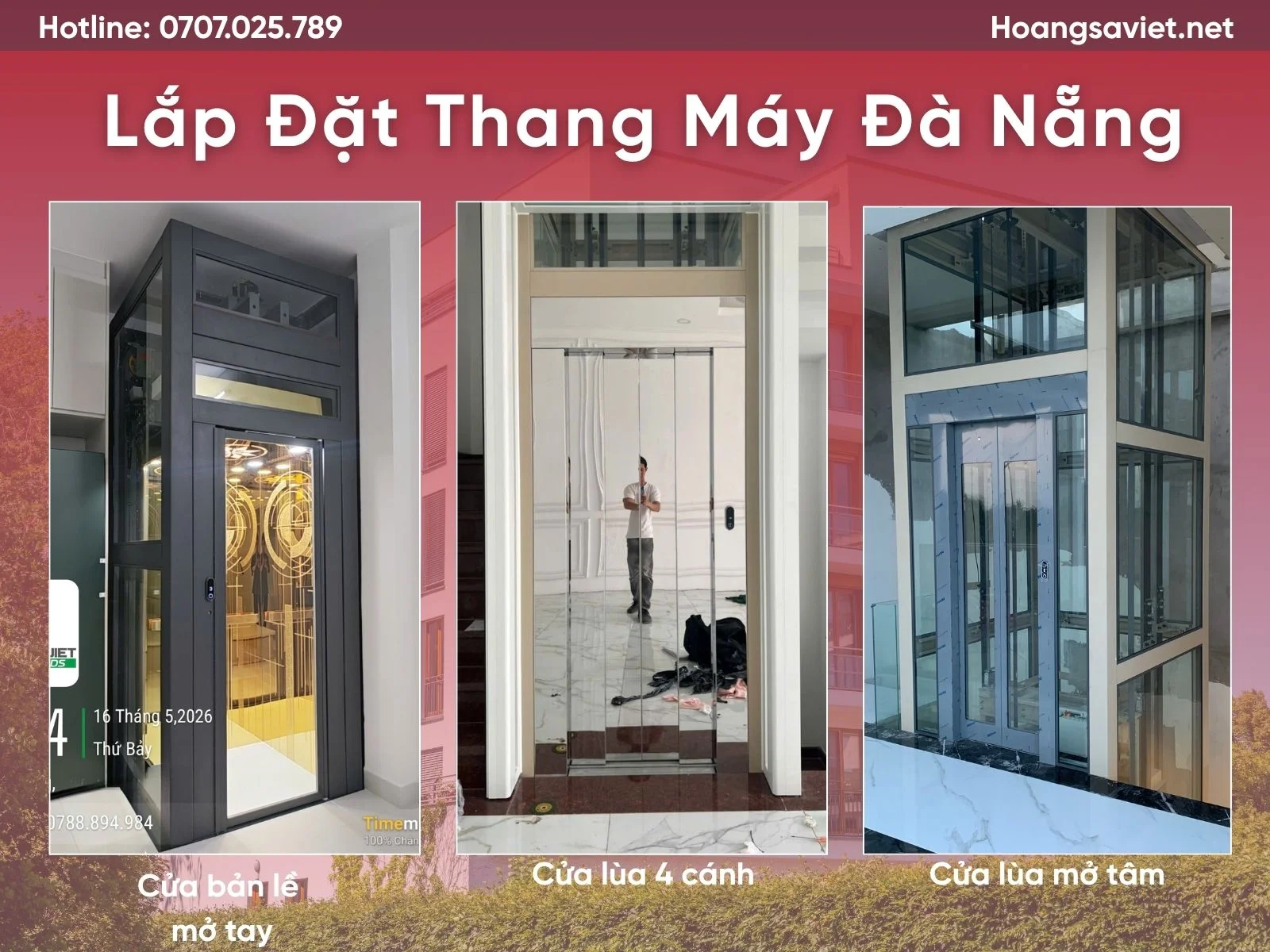 Lắp Đặt Thang Máy Gia Đình Tại Đà Nẵng