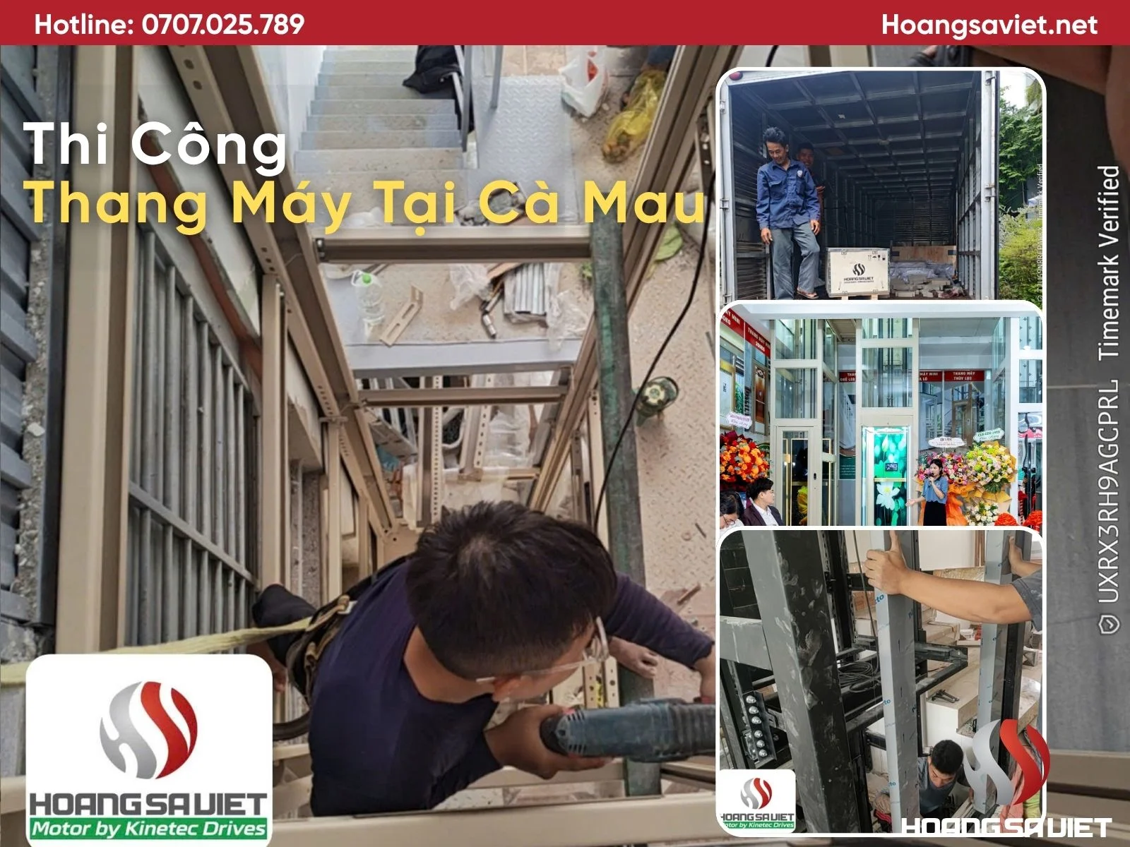 Thi Công Thang Máy Tại Cà Mau