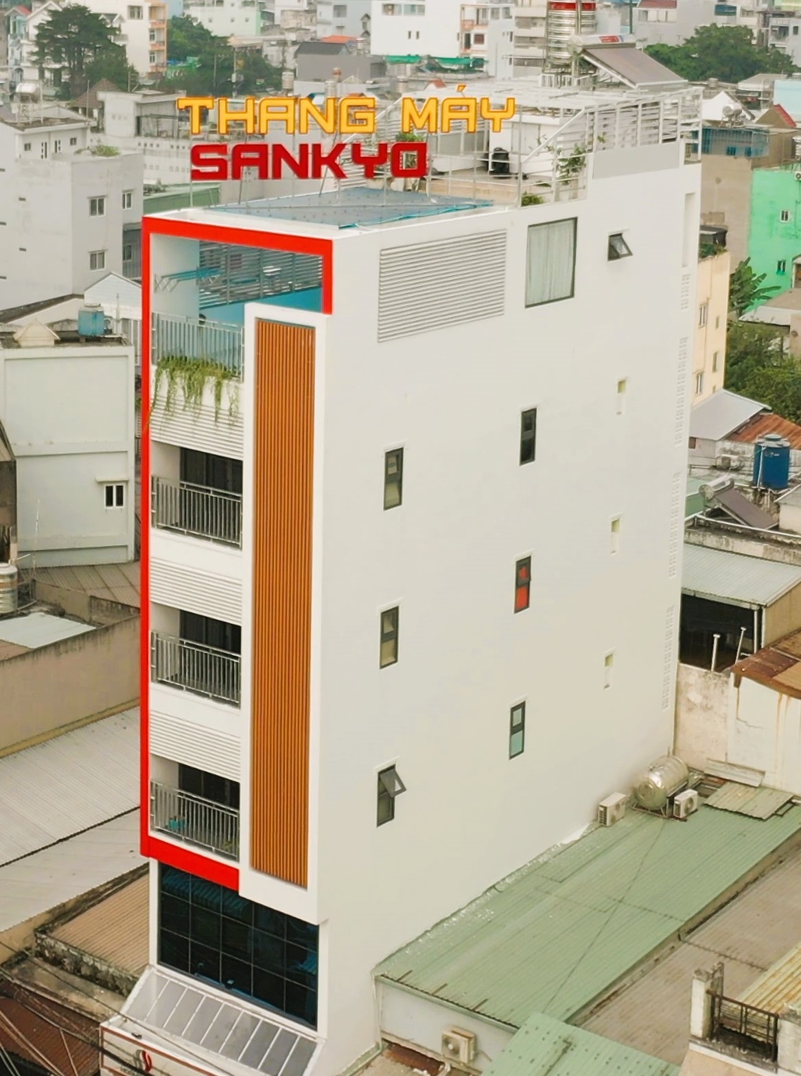 Văn phòng thang máy Sao Việt Sankyo