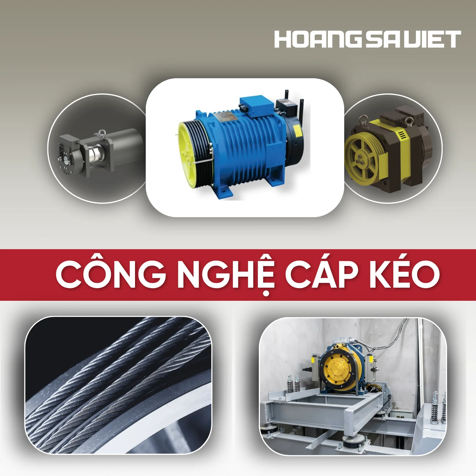 Công Nghệ Thang Máy Cáp Kéo 
