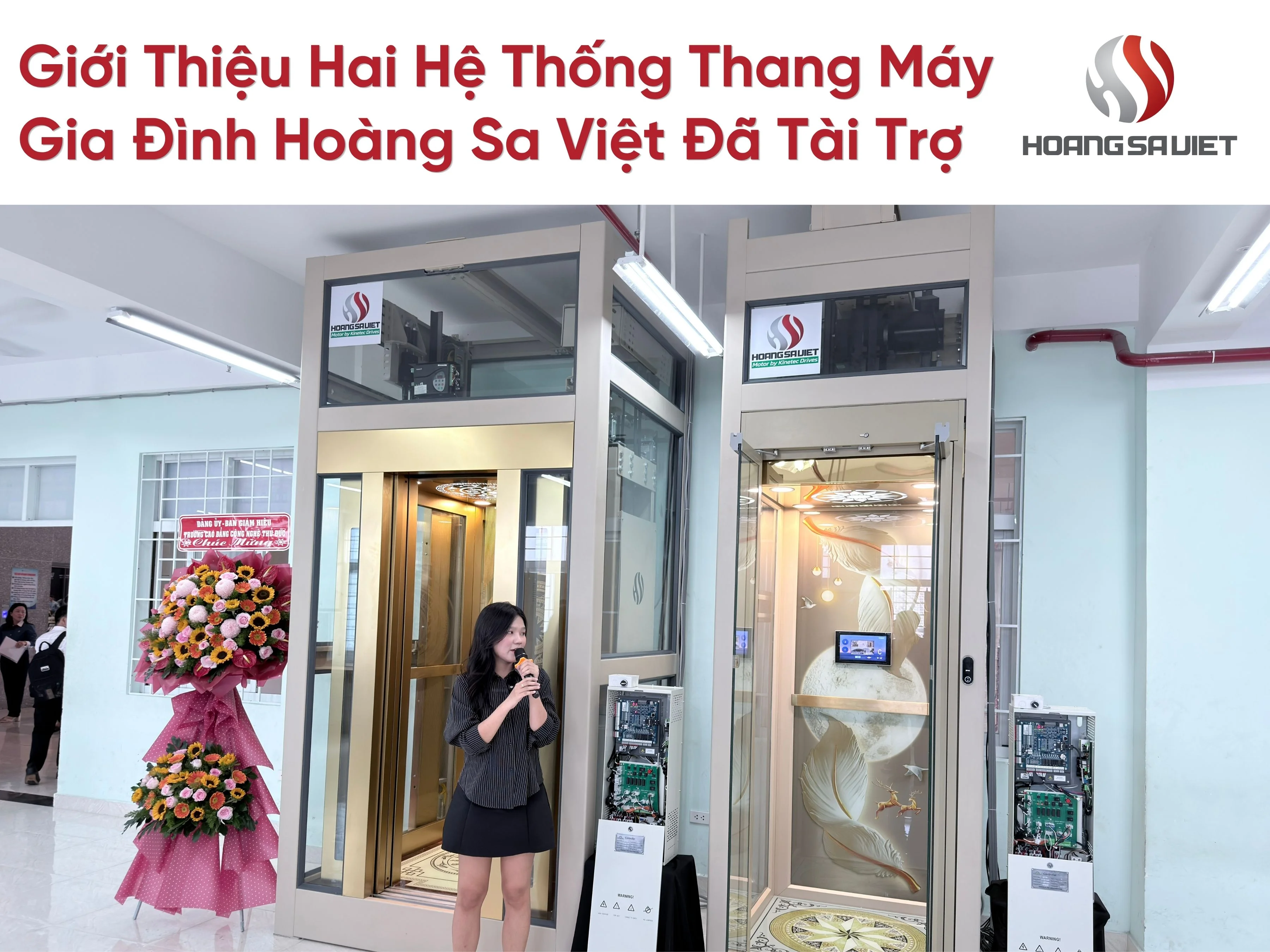Hai Hệ Thống Thang Máy Được Tài Trợ 