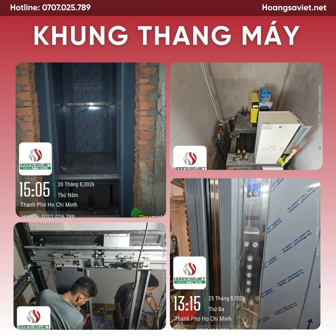 Lắp đặt thang máy tại HoangSaViet