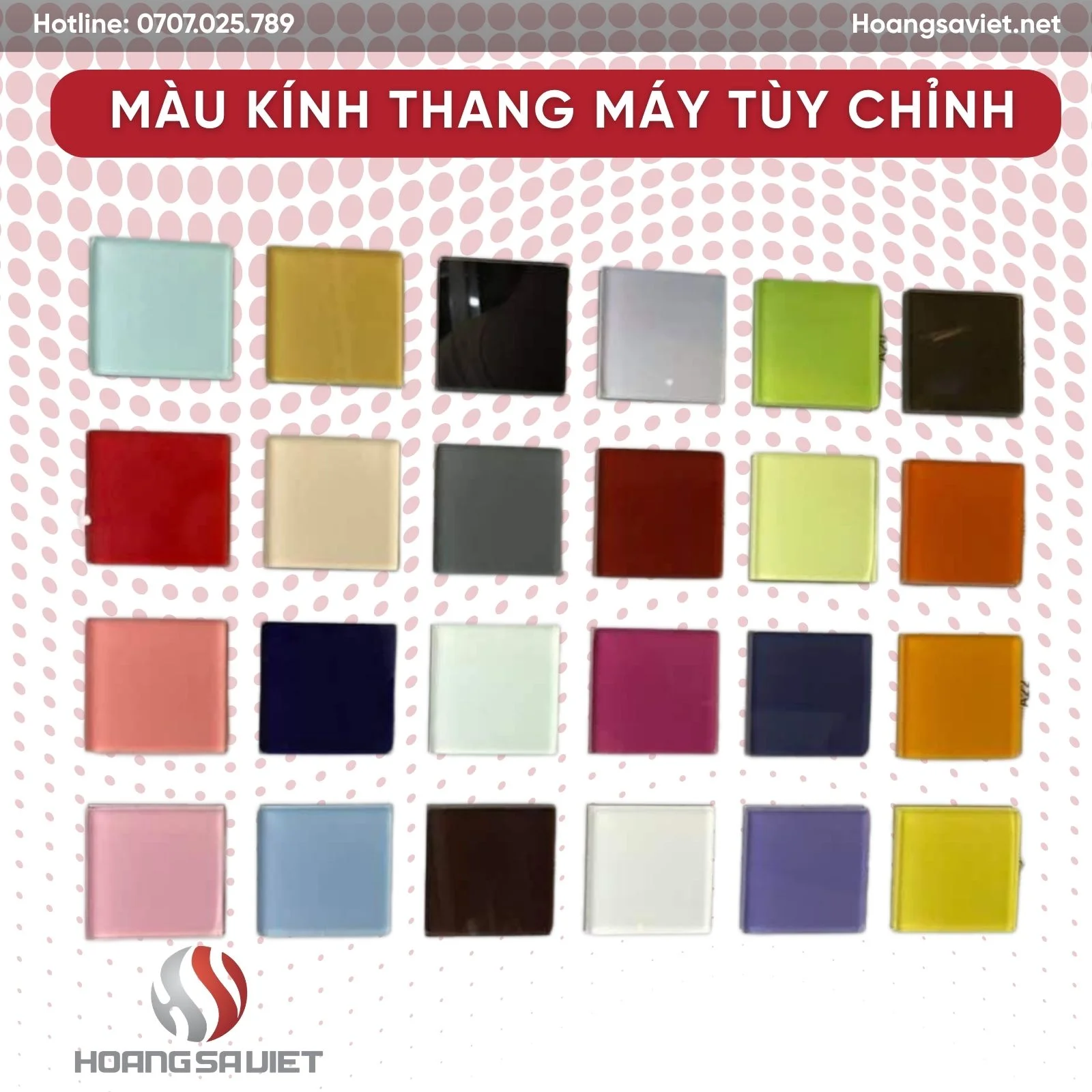 Màu Kính Thang Máy