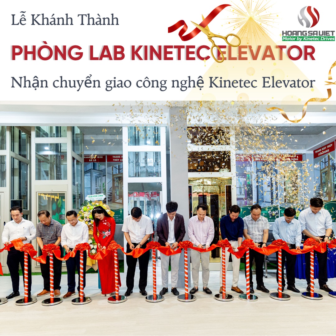 Khánh thành phòng Lab Kinetec Elevator