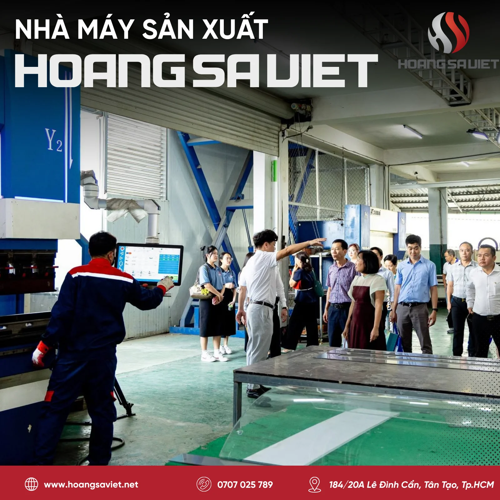 Nhà Máy Sản Xuất Thang Máy Hoàng Sa Việt 