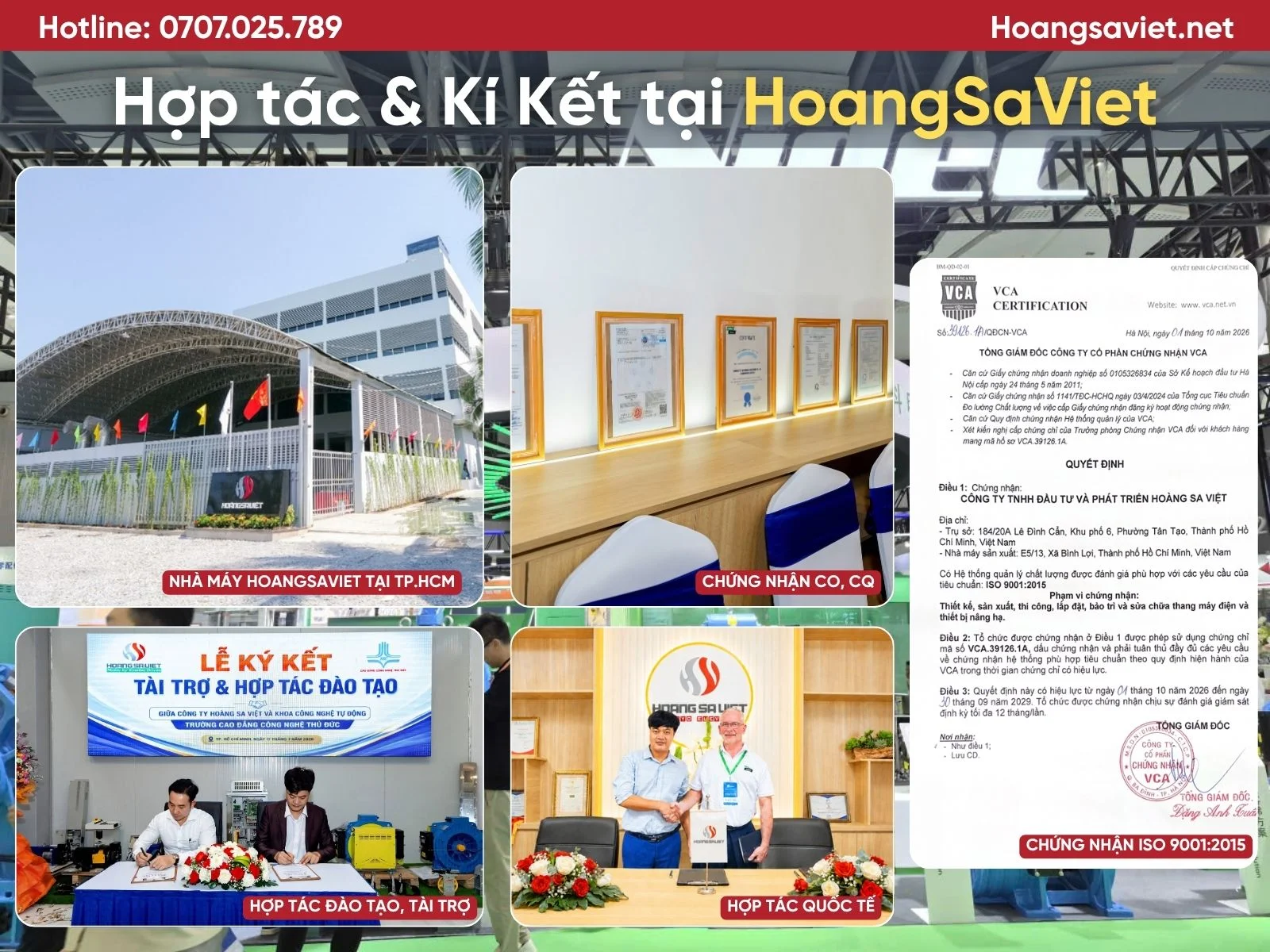 Hoàng Sa Việt kí kết & hợp tác