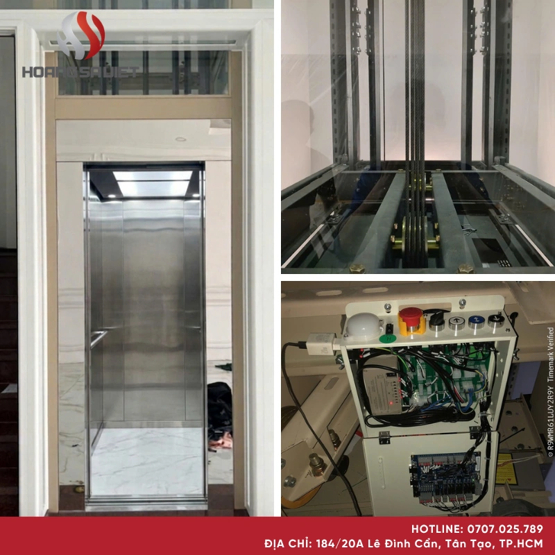 Hoàng Sa Việt Elevator đơn vị giúp quý khách sở hữu thang máy vận hành an toàn, êm ái và bền bỉ theo thời gian