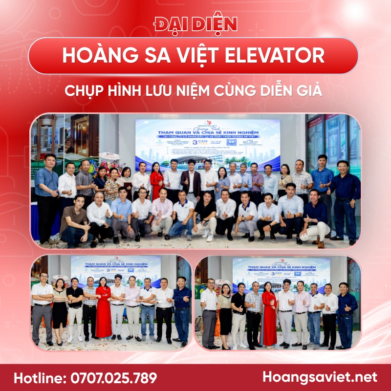 Đại diện Hoàng Sa Việt phát biểu/chụp ảnh lưu niệm cùng các diễn giả cuối chương trình