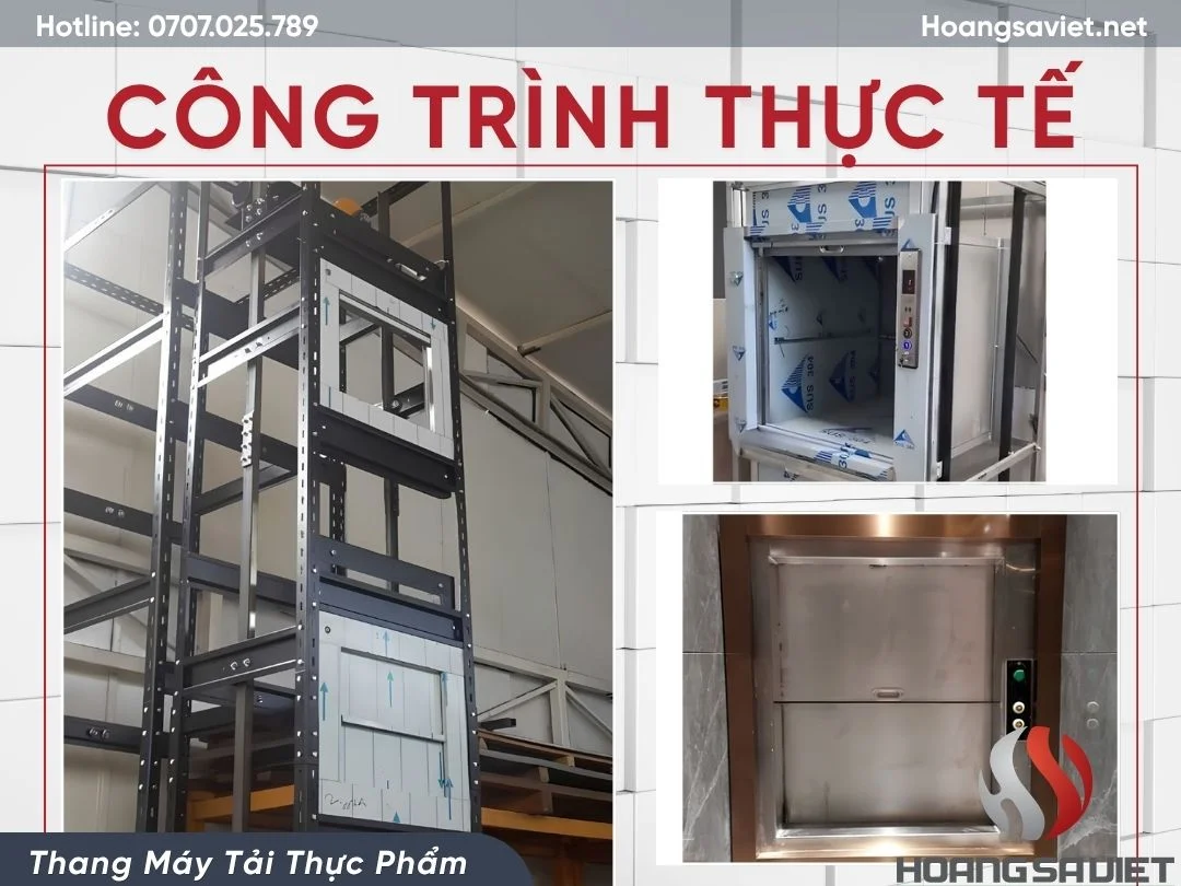 Thang tời thực phẩm