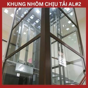 Khung Nhôm Thang Máy Kính