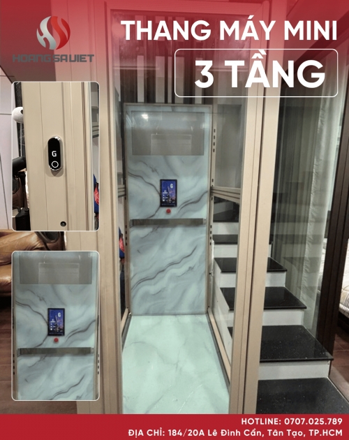 Thang Máy Mini 3 Tầng