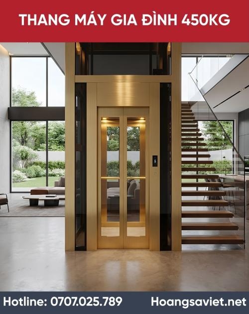 Thang Máy Gia Đình 450Kg