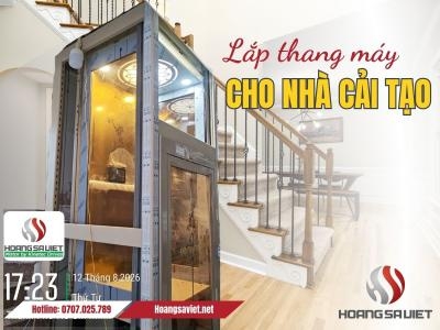 Giải Pháp Thang Máy Cho Nhà Cải Tạo