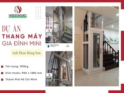Dự Án Lắp Đặt Thang Máy Mini Nhà Cải Tạo Tại Thành Phố Hồ Chí Minh - Anh Sơn