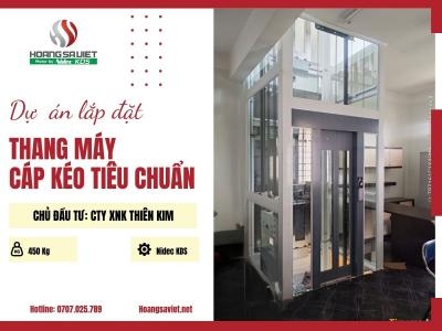 Hồ Chí Minh  | Dự Án Lắp Đặt Thang Máy Cáp Kéo - Công Ty Xnk Thiên Kim