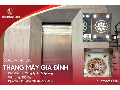 Hoàn Thiện Thang Máy 350Kg Tại Tp.hcm - Công Ty Ao Shipping