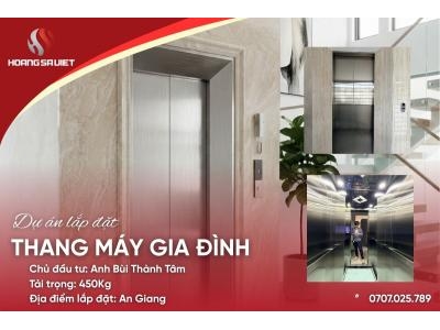 An Giang | Dự Án Lắp Đặt Thang Máy Cáp Kéo - Anh Tâm