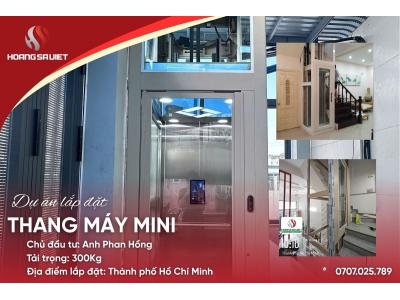Dự Án Lắp Đặt Thang Máy Mini Nhà Cải Tạo Tại Thành Phố Hồ Chí Minh - Anh Sơn