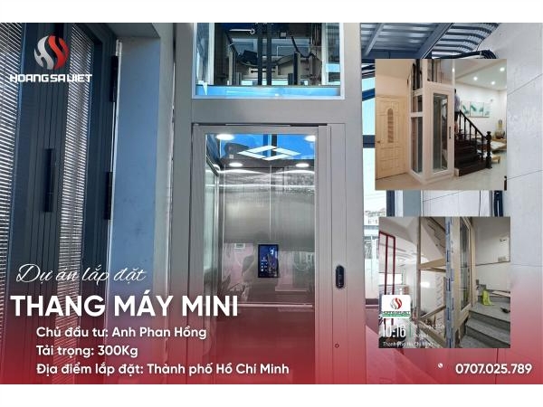 Dự Án Lắp Đặt Thang Máy Mini Nhà Cải Tạo Tại Thành Phố Hồ Chí Minh - Anh Sơn