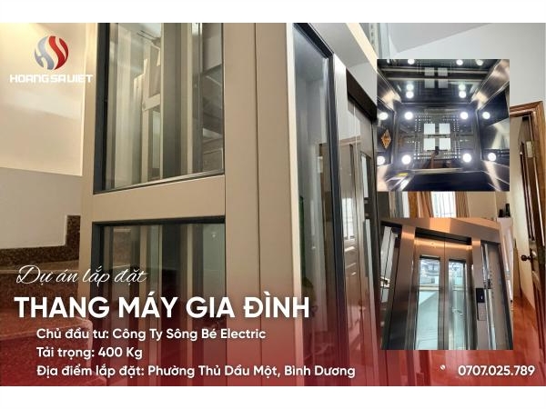 Hồ Chí Minh | Dự Án Thang Máy Cáp Kéo Tại Phường Thủ Dầu Một