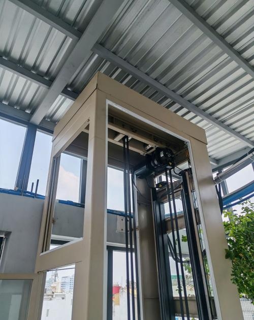 Thang Máy Mini Cáp Dẹt